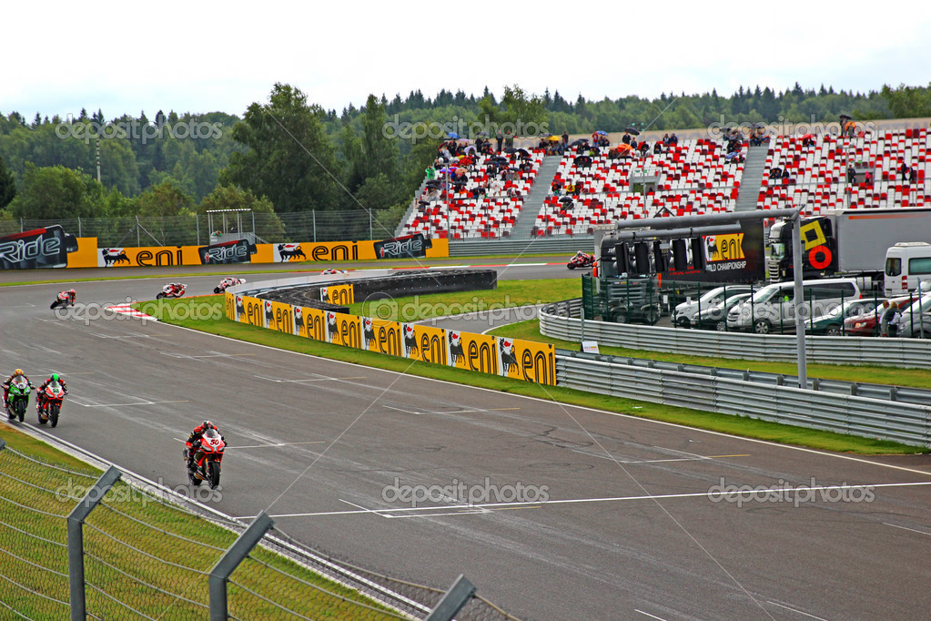 Russian stage of the Superbike World Championship, on July 21, 2013, in Moscow Raceway, Moscow, Russia.