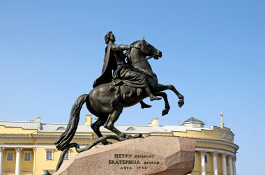 st. petersburg oteli ben Peter için anıt