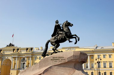 st. petersburg oteli ben Peter için anıt
