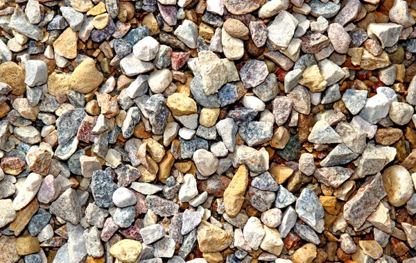 Gravel stones texture — Stock Photo, Image