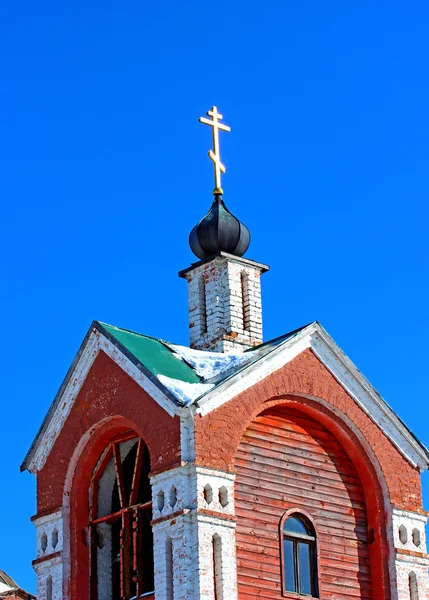 Eski Hıristiyan kilisenin kubbesi — Stok fotoğraf