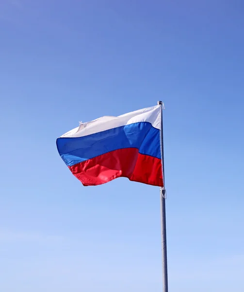 Russian flag — Stock Photo, Image