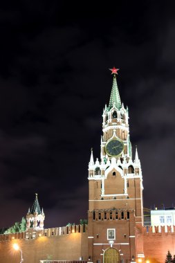 işçinin Moskova Kulesi kremlin de çok yakın