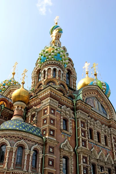 Cathedral of the Resurrection on Spilled Blood (Church of Our Sa — Stock Photo, Image