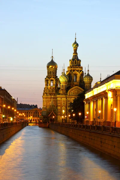 Cathedral of the Resurrection on Spilled Blood (Church of Our Sa — Stock Photo, Image