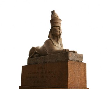 Sfenks Heykeli, st. petersburg kahverengi mermer