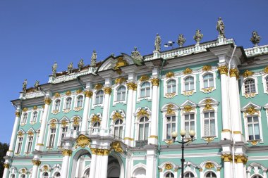 gebouw van de hermitage in Sint-petersburg