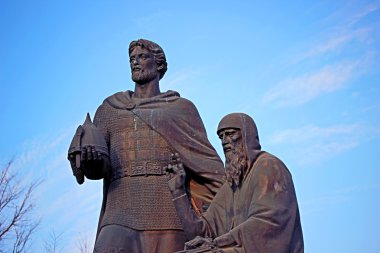ZVENIGOROD ZVENIGOROD kurucuları için anıt yuri ve Aziz