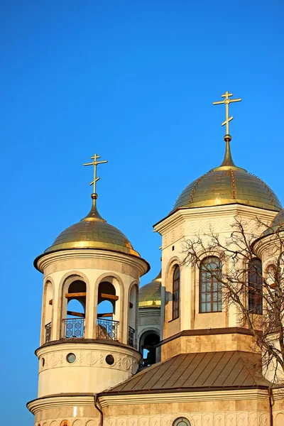 Chrześcijański Kościół Wniebowstąpienia w zvenigorod — Zdjęcie stockowe