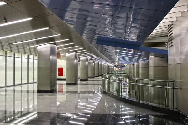 Interior estación de metro de Moscú "Centro de negocios " — Foto de Stock