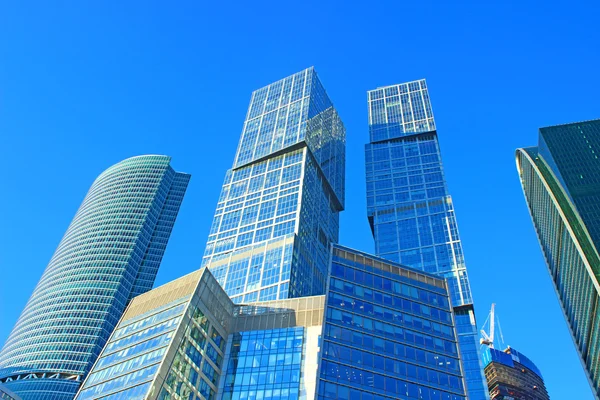 Wolkenkrabbers van business center "Moskou-stad" — Stockfoto