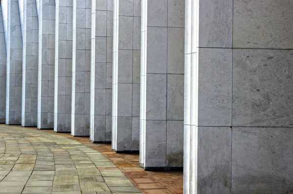 Marble colonnade — Stock Photo, Image