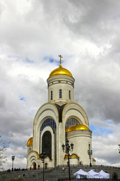 Křesťanská církev pravoslavná, v Moskvě — Stock fotografie