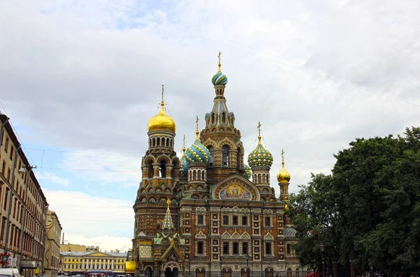 Cathedral of the Resurrection on Spilled Blood (Church of Our Sa — Stock Photo, Image