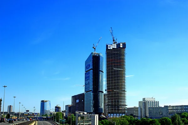 Grattacieli del Business Center "Mosca-Città " — Foto Stock