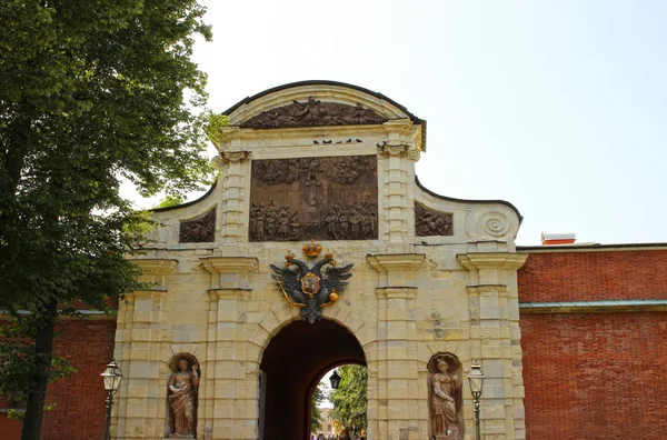 Ingang van de Petrus en Paulus Vesting — Stockfoto