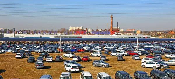 Технический Авто-центр "Кунцево" в Москве, Россия — стоковое фото