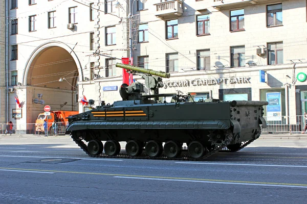 Military parade in Moscow — Stock Photo, Image