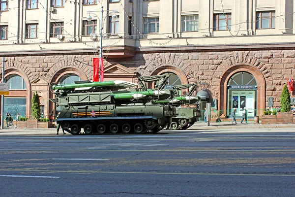 Defilady wojskowej w Moskwie — Zdjęcie stockowe