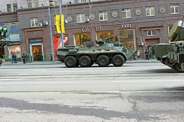 Military parade in Moscow — Stock Photo, Image