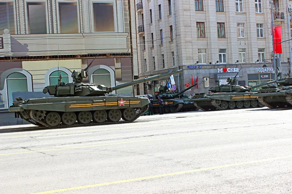 Desfile militar em moscow — Fotografia de Stock