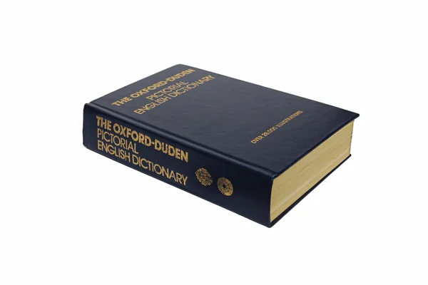 Оксфорд ілюстрований словник, ізольовані — стокове фото