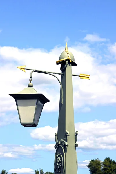 Régi lámpa st. Petersburg — Stock Fotó