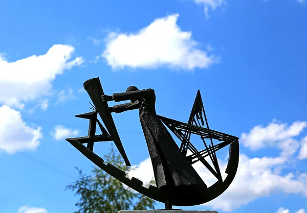 Monumento a soldados soviéticos batalhões penais — Fotografia de Stock