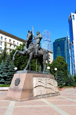 Rus Komutan pyotr bagration Moskova'da Anıtı