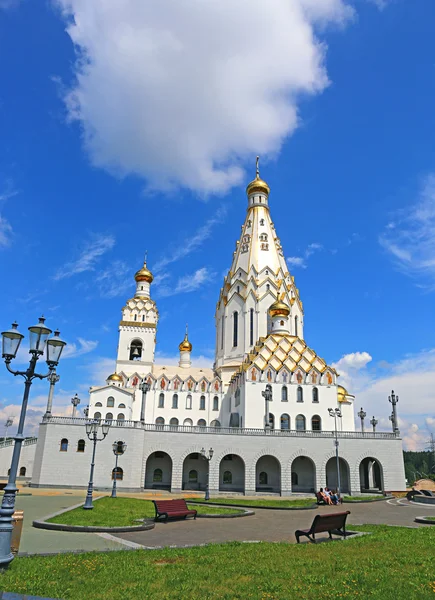 Храм-памятник Всех Святых в Минске — стоковое фото