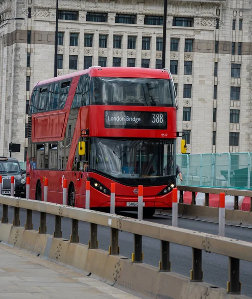 Londres Reino Unido Agosto 2020 Fachada London Bus Vehicle London — Foto de Stock