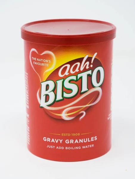 Lezen Verenigd Koninkrijk Januari 2022 Een Bad Met Bisto Gravy — Stockfoto