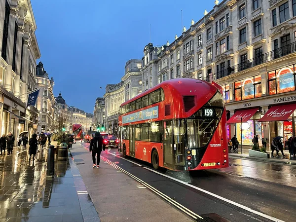 London United Kingdom February 2022 Modern Routemaster London Bus Passes — Foto de Stock