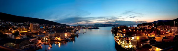 Panorama de Bergen, Noruega — Fotografia de Stock