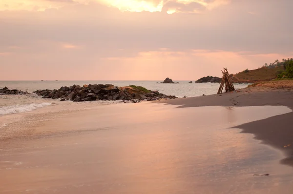 Coucher de soleil au Sri Lanka — Photo