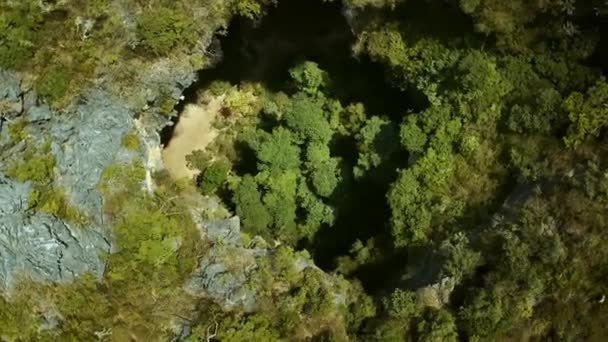 Paesaggio Veduta Del Parco Nazionale Sam Roi Yot Mountain Nel — Video Stock