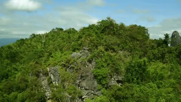 Chaîne Montagnes Bang Huay Hea Village Dans District Pang Pha — Video