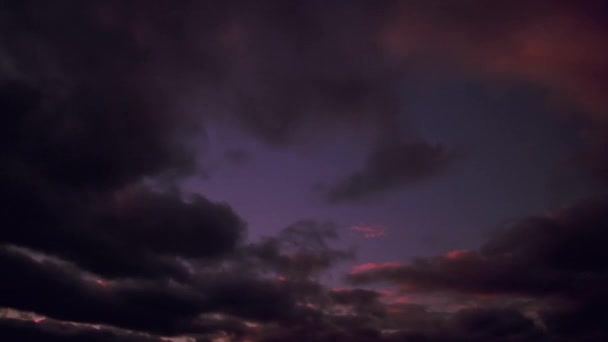 Chmury Wschodzące Słońce Sky Time Lapse Piękna Koncepcja Natury — Wideo stockowe
