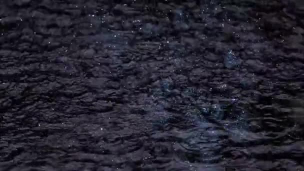 Tropical Rain Drops Falling Ground — Stockvideo