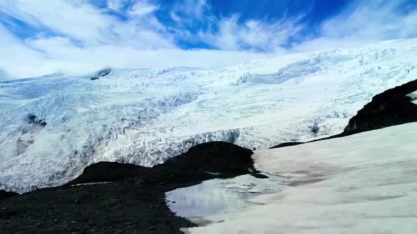 Veduta Aerea Delle Cime Himalayane All Alba Montagne Dell Himalaya — Video Stock