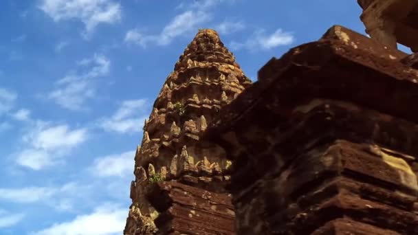 Uitzicht Vanuit Lucht Angkor Wat Siem Reap Cambodja — Stockvideo