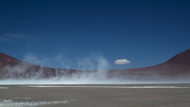 Сценический Пейзаж Пустыни Атакама Южная Америка — стоковое видео