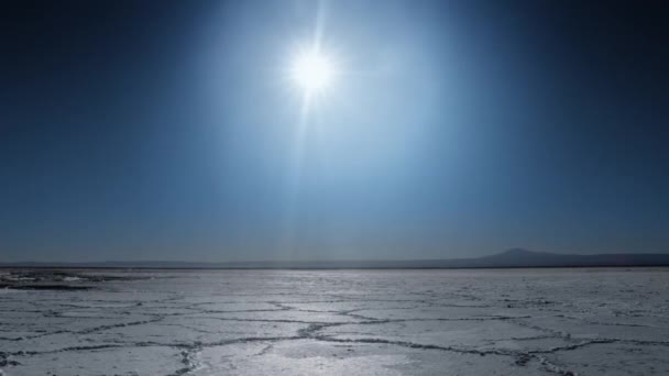 Naturlandskap Atacamaöknen Sydamerika — Stockvideo