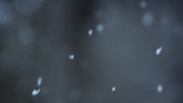 Vistas Espectaculares Nieve Hielo Condiciones Montañismo Pleno Invierno Con Sol — Vídeos de Stock