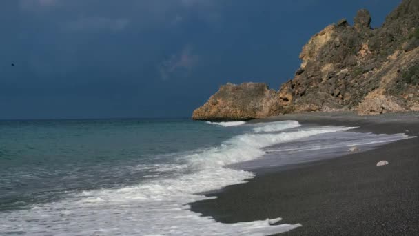 Άποψη Της Παραλίας Baracoa Στο Εθνικό Πάρκο Alejandro Humboldt Baracoa — Αρχείο Βίντεο