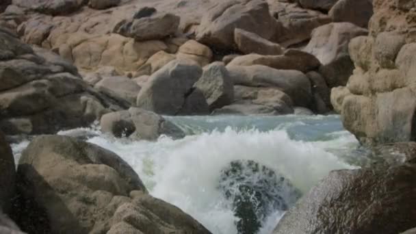 Der Augrabies Wasserfall Orange River Augrabies Falls National Park Südafrika — Stockvideo