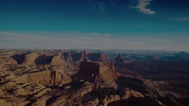 Pemandangan Gunung Dan Ngarai Dari Fenomena Alam Taman Nasional Bryce — Stok Video