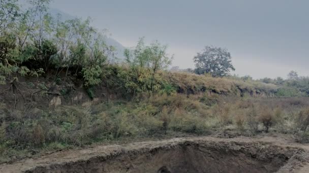 Qin Shi Huangdi Nin Uçsuz Bucaksız Yeraltı Mezarı Çin Deki — Stok video