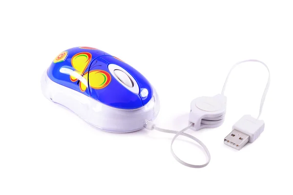 Computer mouse isolated on white background — Stock Photo, Image