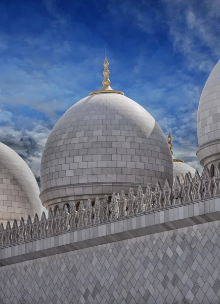 Abu Dhabi Grand Mosque — Stock Photo, Image